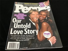 People Magazine November 29, 2021 Iman &amp; David Bowie, The Untold Love Story - $10.00