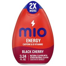 Mio Energy Liquid Water Enhancer Black Cherry 3.24 fl oz Bottle - $219.21 MXN Mio Energy Liquid Water Enhancer Black Cherry 3.24 fl oz Bottle - $219.21 MXN
