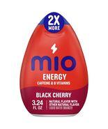 Mio Energy Liquid Water Enhancer Black Cherry 3.24 fl oz Bottle - $219.21 MXN