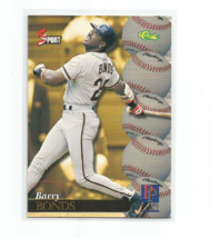 Barry Bonds (San Francisco Giants) 1995 Classic 5 Sport Picture Perfect Card 193 - £3.98 GBP