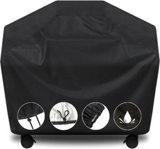 Grill Cover 58&quot; Waterproof For Weber Brinkmann Charbroil With Elastic He... - £17.78 GBP