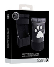 Shots Ouch Puppy Play Paw Cut-Out Gloves - White - $30.50