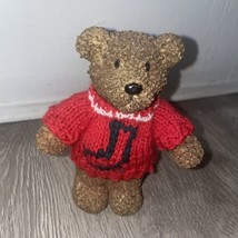 RARE ~Adorable BEAR With ￼ J sweater - £1.54 GBP