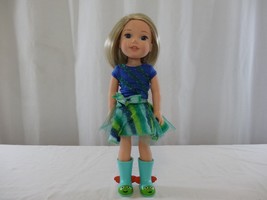 American Girl Wellie Wishers Camille Doll With Meet Outfit - £26.50 GBP