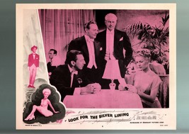 Look For The Silver LINING-LOBBY Card #8-RERELEASE 1956-JUNE Haver Vf - £20.29 GBP