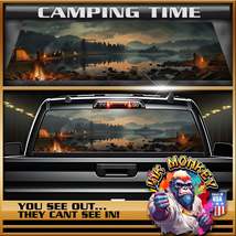 Camping Time - Truck Back Window Graphics - Customizable - £46.37 GBP+