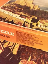 Vintage 50s Whitman Guild Jigsaw Puzzle- #B4225 "Almansa Castle"  image 4