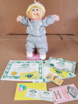 1984 Coleco Cabbage Patch Kids Blonde Girl Doll Workout head mold 3 - £73.71 GBP