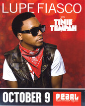 LUPE FIASCO W/ TINIE TEMPAH @ The PEARL Vegas Promo Card - £1.56 GBP