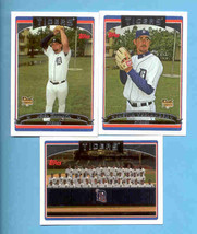 2006 Topps Detroit Tigers Baseball Team Set  - £7.82 GBP