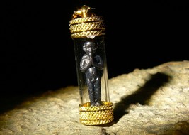 Golden Boy Thai Amulet Wealth Luck Protection Haunted Doll Pendant by izida  - £264.64 GBP