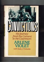 Convictions My Journey by Suda Prohaska Arlene Violet 1988 Hardcover book Signed - £59.34 GBP