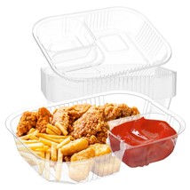 100 Pcs Nacho Cheese Trays, 8 X 6 Disposable Plastic Nacho Trays, For Hot Food C - £21.95 GBP