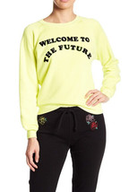 Wildfox Womens Jumper Yellow Size S WFL19053W - £41.37 GBP