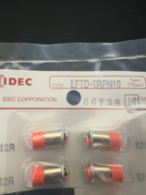 1PCS LFTD-1R IDEC SX6S/8×5.4 Base 12V AC/DC 4mA LED Lamp Red - £5.08 GBP