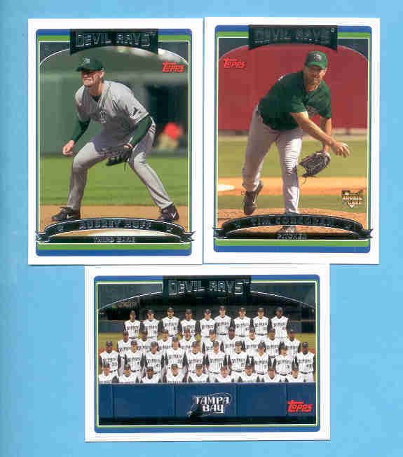 Primary image for 2006 Topps Tampa Bay Devil Rays Baseball Team Set