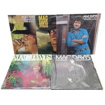 Mac Davis LP Country Lot of 5 Burnin Thing Baby Dont Get Hooked S/T Roses - $14.89