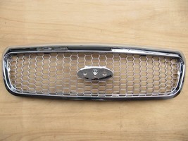 Fully Chrome Grille with Clips fit Ford Crown Victoria 1998-2011 Tiny Sc... - £74.22 GBP