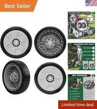 4 Pack Lawn Mower Drive Wheels - 8 Inch Front &amp; Rear Wheels for Honda - $1,036.84 MXN