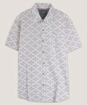 Men&#39;s White Geo Tile Shirt (S) - $32.67