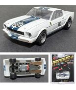 1 2025 AFX Mega G+ 1965 Shelby Ford Mustang GT350R HO Slot Car #22125 - $825.30 MXN