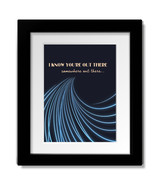 Somewhere Out There - Our Lady Peace - Song Lyric Inspired Music Art Print - $358.10 MXN+
