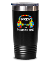 20 oz Tumbler Stainless Steel  Funny rockin&#39; to a different tune  - £23.93 GBP