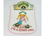 VINTAGE 1983 CABBAGE PATCH KIDS BABY BIB TOMMEE TIPPEE I&#39;M A LIVING DOLL... - $37.05