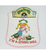 VINTAGE 1983 CABBAGE PATCH KIDS BABY BIB TOMMEE TIPPEE I&#39;M A LIVING DOLL... - £27.69 GBP