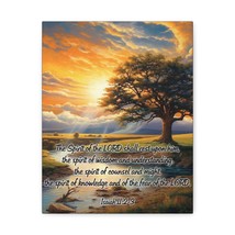  Isaiah 11:2‭ KJV Spirit of the Lord Bible Verse Canvas Christia - £59.44 GBP+