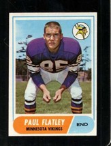1968 TOPPS #81 PAUL FLATLEY EXMT VIKINGS *X50487 - $4.41