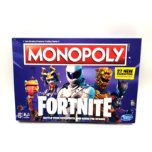 Fortnite Monopoly Board Game Family Night Open Box Verified Complete All Pieces - £18.24 GBP