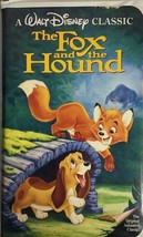 Nave N24-Walt Disney Nero Diamante Classico The Fox And Hound Vhs-Tested-Rare - £7.88 GBP