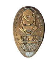 Iron Man - Universal Studios - Florida - Elongated Pressed Pennies - Ret... - £7.51 GBP