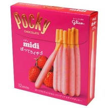 Strawberry Pocky Biscuit Sticks (Double Dipped Chocolate Layer) - $6.00