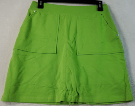 Sport Savvy Skort With Liner Womens Petite XS Green Cotton Elastic Waist... - $304.77 MXN