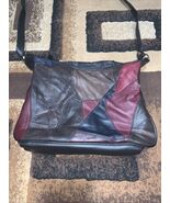 Woman's Covington Multi Color Patch Adjustable Strap Pocketbook - $24.75