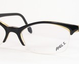 AXEL S. LARS 2090 990-46 Nero Unico Raro Montatura Occhiali 52-17-140mm ... - $96.03