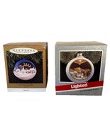 Vintage Hallmark Keepsake Ornament Magic Lighted Lot of 2 - €20,23 EUR