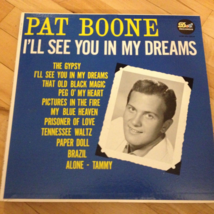 Pat Boone I&#39;ll See You... USED LP Record - $0.98