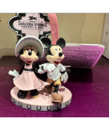 Walt Disney World Saratoga Springs Resort Mickey Minnie Mouse Figurine O... - €32,44 EUR