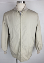 Vintage Congress Maine Guide Mens Jacket Coat Beige Thinsulate USA Sz 48 - £23.23 GBP