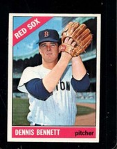 1966 TOPPS #491 DENNIS BENNETT EXMT RED SOX - $8.82