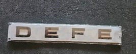 For Defender 2020-2022 Rear Badge Emblem Gloss Black - $497.56 MXN