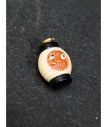 1930&#39;s Japanese Kobe Celluloid Pop Out Eyes Charm White Paper Lantern Rare - $39.95