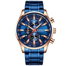 New Watches for Men CURREN Mens Watch Sport Waterproof Wrist Watches Date Relogi - $64.29