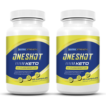 One Shot Keto Diet Pill Advanced Weight Loss Metabolic Support 2 Pack - $42.99