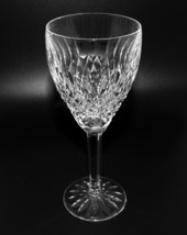 Waterford Crystal CASTLEMAINE 7 1/8” Claret Wine Glass with Cut Foot - £35.10 GBP