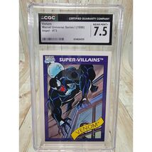 Marvel Universe1990 Impel - Super-Villain CGC Graded 7.5 NM #73 VENOM - $17.97