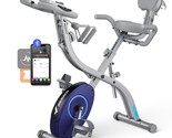 Folding Exercise Bike For Home - 4 In 1 Magnetic Stationary Bike With16-... - $240.99
